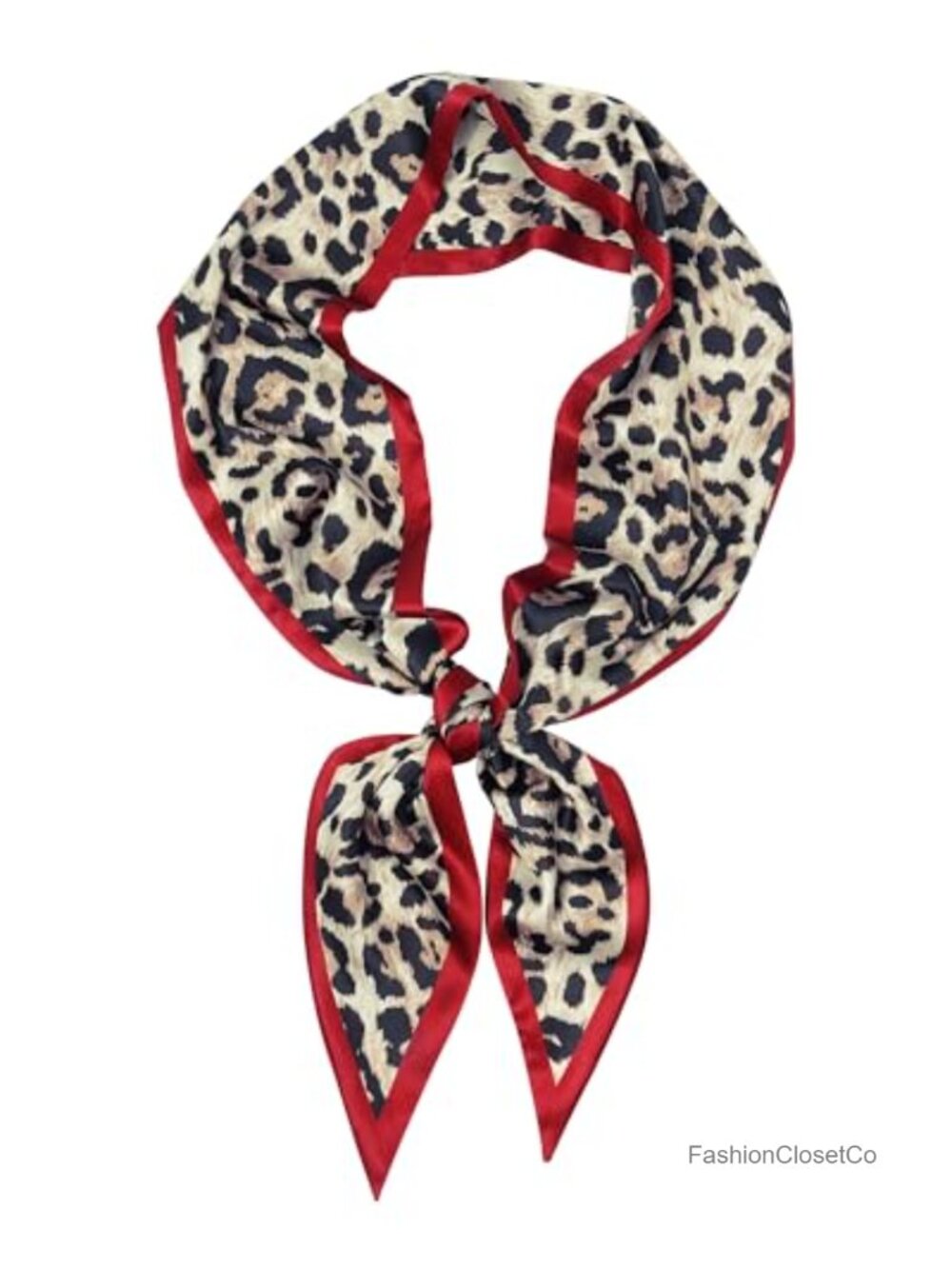 Skinny Polyester Scarf - Head Scarf Neck Scarf Purse Bag Accessory Versatile